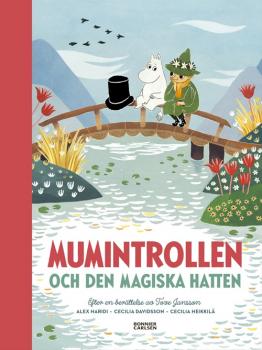 Buch Mumin SCHWEDISCH Mumintrollen och den magiska hatten Tove Jansson NEU
